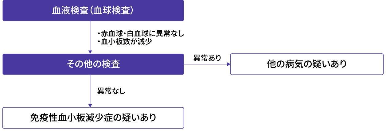 診断の流れのイメージ